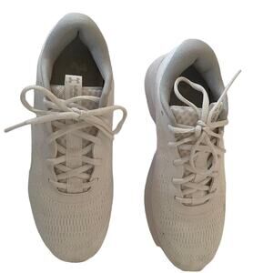 Under Armour Size 7 Women Charged Bandit White Running‎ Shoes